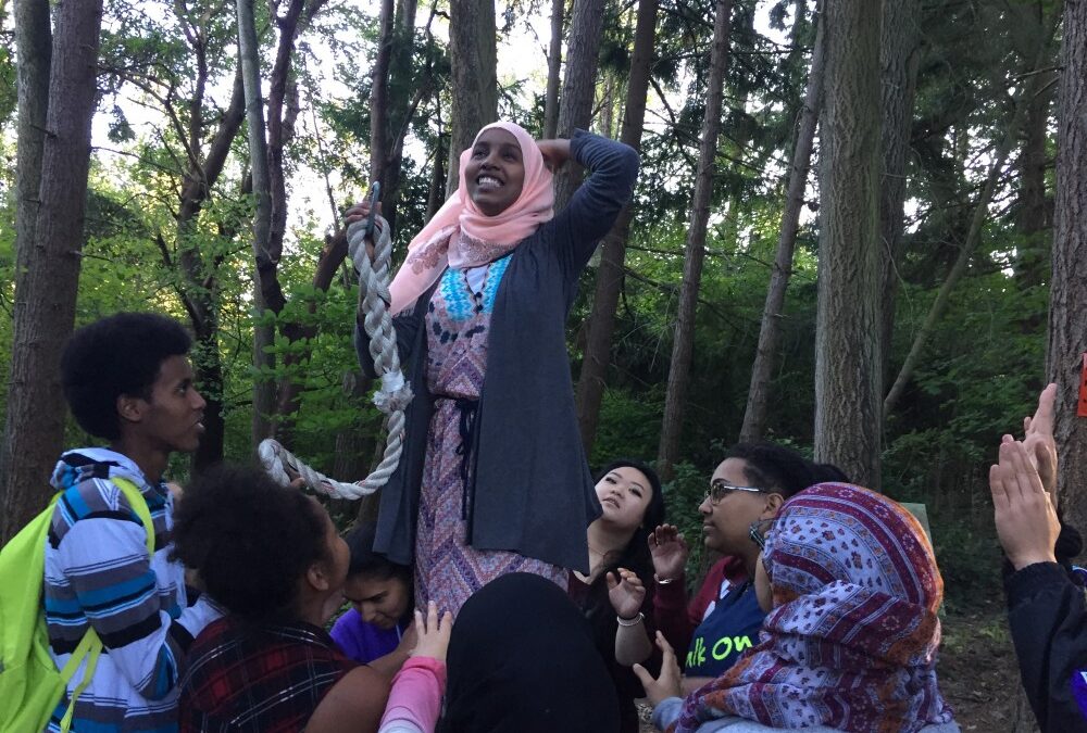 Abla Discusses Olympia Youth Day of Action