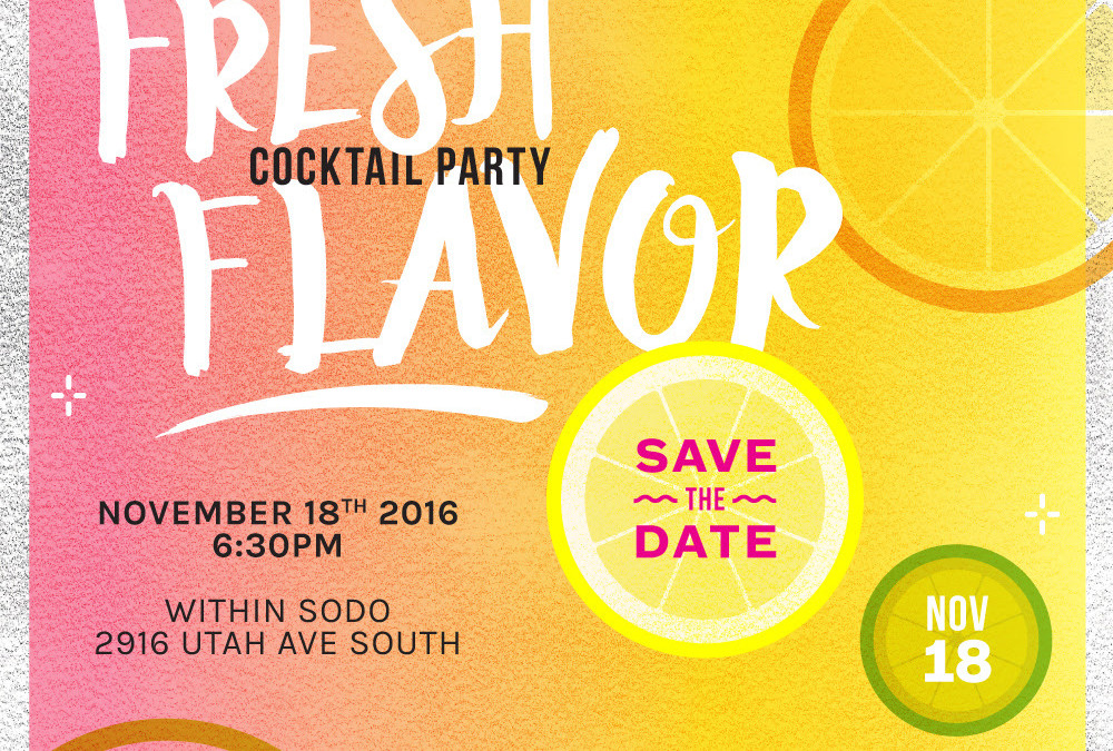 11.18.2016 Fresh Flavor Cocktail Party