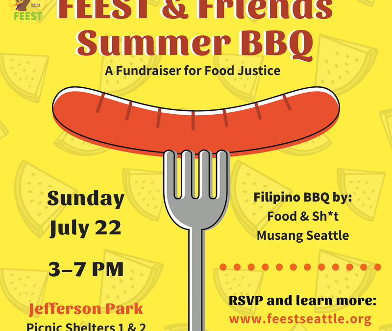 Come Chow Down at the FEEST & Friends Summer BBQ!